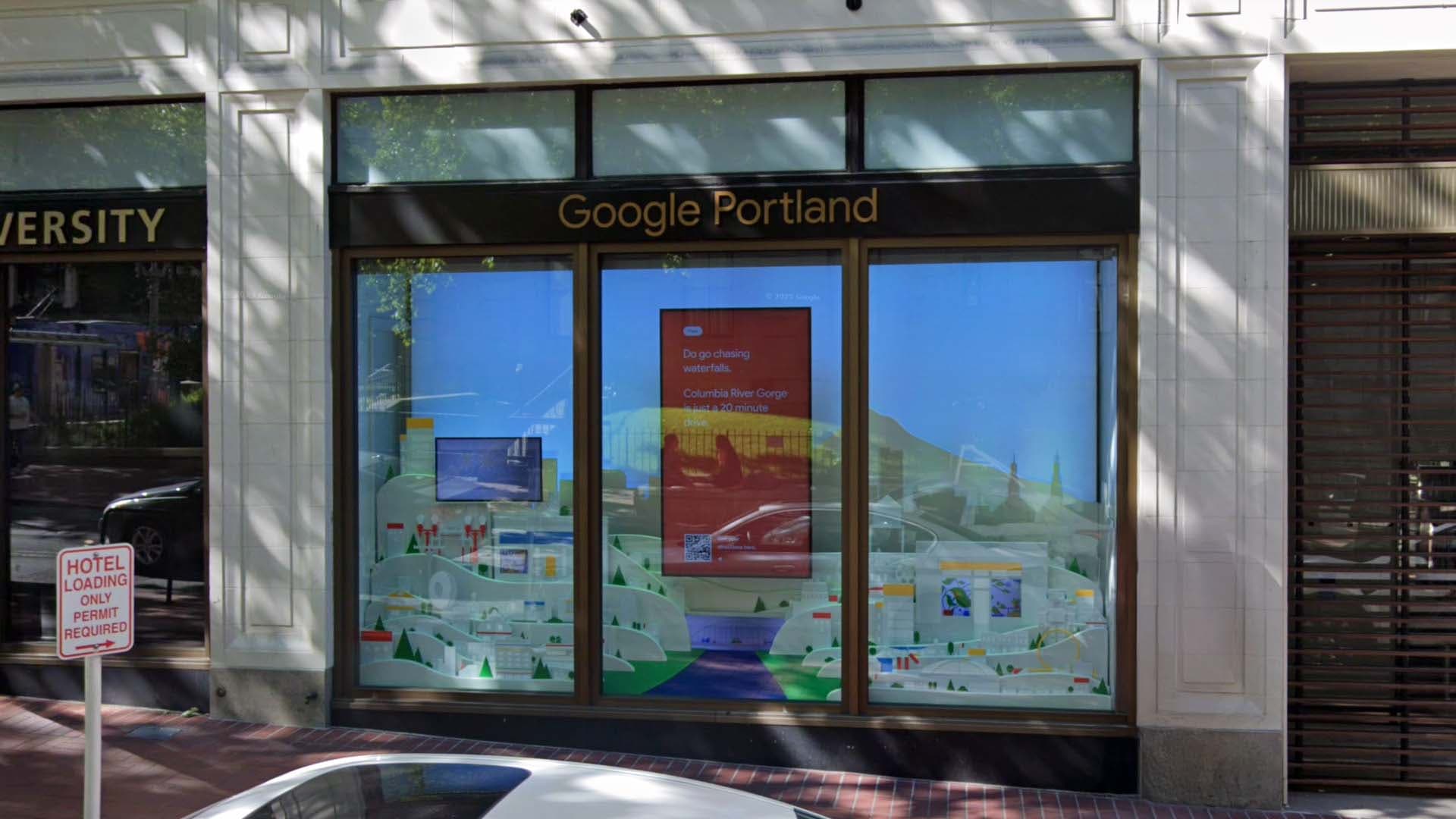 Google PDX Window