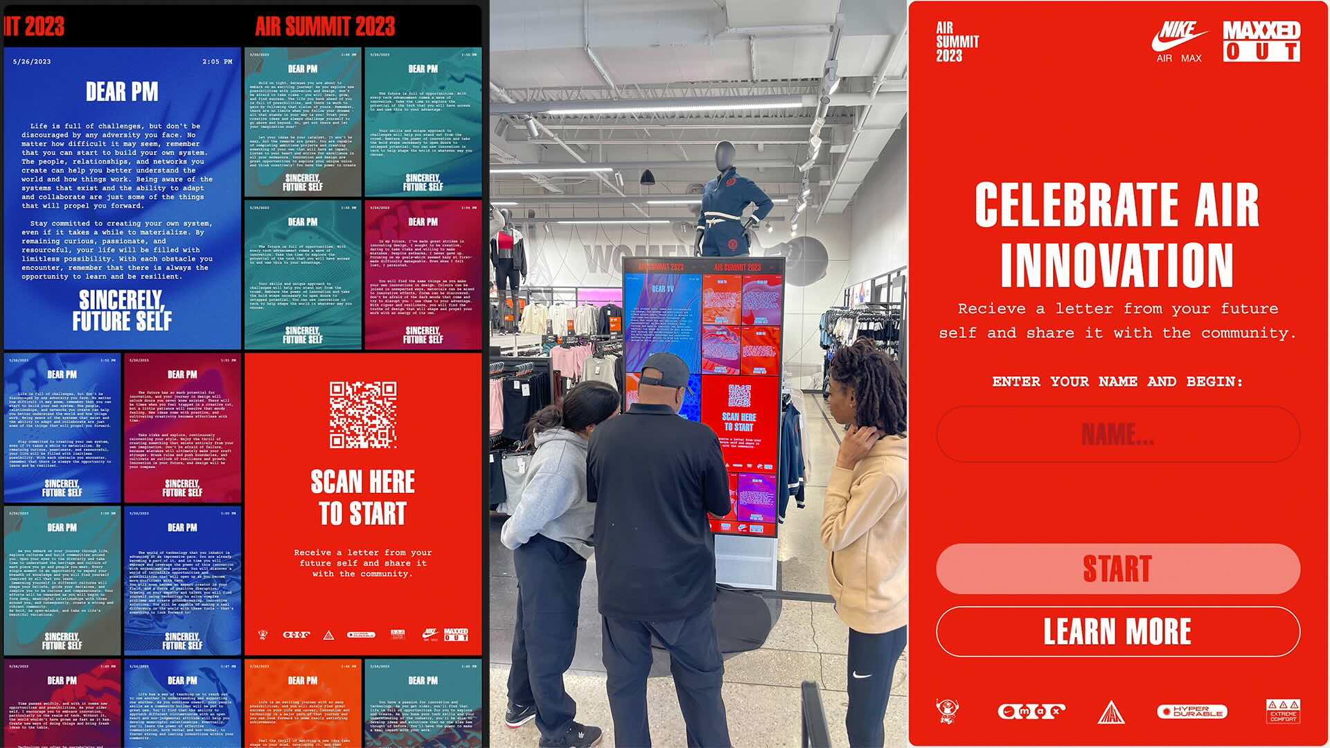 Nike Air Summit 2023 - AI Letters