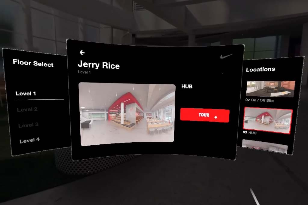 Nike VR Tours